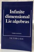 【数学洋書】Infinite dimensional Lie algebras　Third Edition