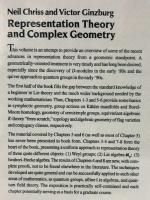 【数学洋書】Representation Theory and Complex Geometry