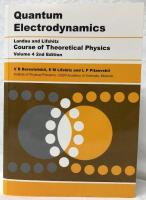 【物理学洋書】Quantum Electrodynamics　2nd Edition
