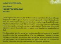 【数学洋書】Classical Fourier Analysis　Third Edition