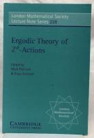 【数学洋書】Ergodic Theory of Zd-Actions