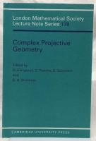 【数学洋書】Complex Projective Geometry