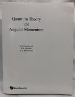 【物理学洋書】Quantum Theory Of Angular Momentum