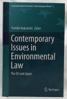 【法学洋書】Comtemporary Issues in Environmental Law