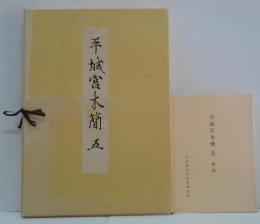 平城宮木簡 5　図版・解説　2冊　（奈良国立文化財研究所史料 第42冊）