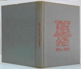 (英・独・仏・伊)Pubblicita in Italia 1964/1965 イタリアの広告