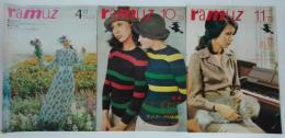 RAMUZ ラミューズファッションレポート '73年　4・10・11　計3冊