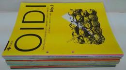 OIDI : Osaka Industrial Design Institute : 大阪府立産業デザイン研究センタ-情報誌　No.1～19・21～26・1989・1990・1998・1999・<5年史>1987-1992　計30冊
