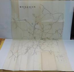 満洲鐵道概見図　昭和6年1月