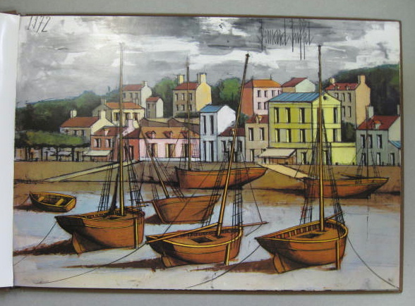 ベルナール・ビュッフェ Bernard Buffet: 船 Bateaux(Bernard