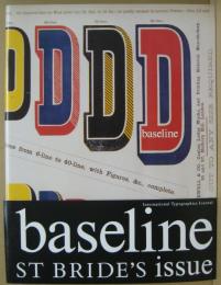 International Typographics Journal : baseline no.12 ST BRIDGE'S issue インターナショナル・タイポグラフィクス・ジャーナル　ベイスライン