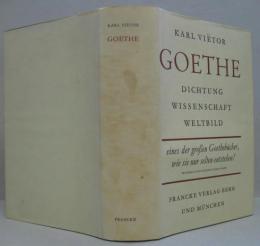 （独）Goethe Dichtung Wissenshhaft Weltbild　ゲーテ：詩・科学・世界観