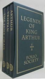 (英)Legends of King Arthur 3 Volume Set　Arthur, Tristran, The Holy Grail- in Sleeve