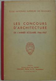 (仏)Les concours d'architecture de l'année scolaire 1966-1967　建築コンクール　1966-1967年度