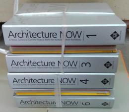 Architecture now : a visual survey of current projects from the world's premier architects　全6冊（index付き）