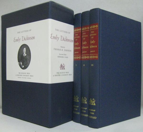 The letters of emily dickinson v 1 3 3 edited by