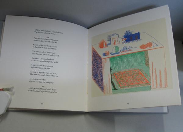 Blue Guitar: Etchings by David Hockney Who Was Inspired by