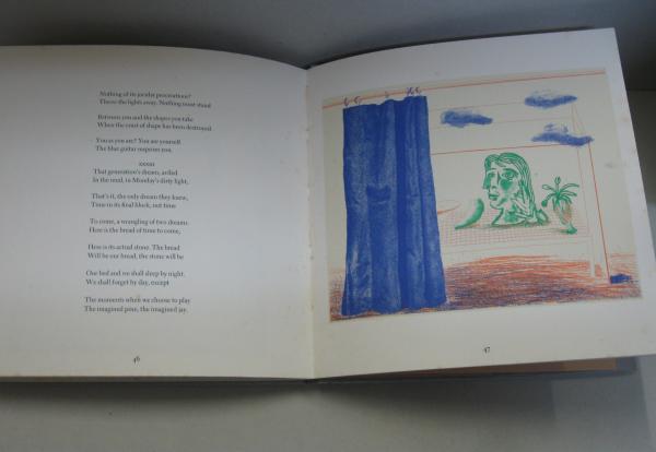 【中古】 Hockney Blue Guitar: Etchings by David Hockney Who Was Inspired by
