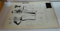 Modelle der Meisterschule Herbst und Winter 1937 1937/1938　46プレート内6枚裂無し＆見本裂ひとつ欠け