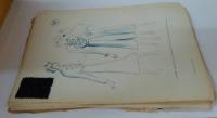 Modelle der Meisterschule Herbst und Winter 1937 1937/1938　46プレート内6枚裂無し＆見本裂ひとつ欠け
