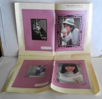 YOUNG SONG 明星1976年5月号付録 風・陽水・こうせつフォークBIG3LPコレクション特集＋IDOL 4 BOOK COVER 2点