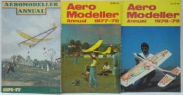 AERO MODELLER ANNUAL 1976-77,1977-78,1978-79 計3冊