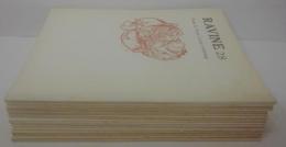 RAVINE　28～46号・53号(内45号欠）、不揃20冊分〔京都発行詩誌〕