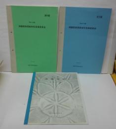 史跡鴻臚館跡 調査計画 2007/平成20年度 鴻臚館跡調査研究指導委員会 本文編・資料編　計3冊