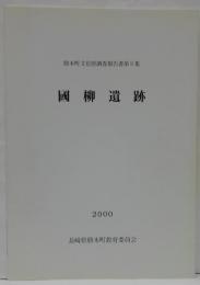 國柳遺跡　勝本町文化財調査報告書第9集