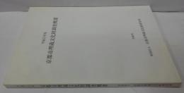 京都市埋蔵文化財調査概要 平成5年度