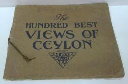 The HUNDRED BEST VIEWS OF CEYLON セイロン百景
