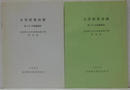 大宰府条坊跡　第113次発掘調査・第114次発掘調査　筑紫野市文化財調査報告書第32・33集　計2冊
