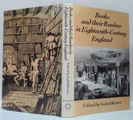 (英)Books and Their Readers in Eighteenth Century England 　18世紀イギリスにおける書籍とその読者
