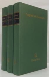 (英)Characteristicks of Men, Manners, Opinions, Times: Vol. 1・2・3　計3冊　男性、マナー、意見、時代の特徴