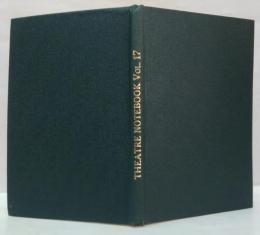 (英)Theatre Notebook Vol.17 october, 1962 - july, 1963 シアターノート