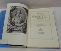 (英)Memoirs of Dr Charles Burney, 1726-1769　チャールズ・バーニー博士の回想録（1726-1769）