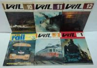The Rail レイル創刊号(1978年4月) -11・24号 計12冊