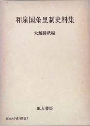 和泉国条里制史料集