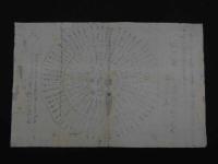 2  ２　京都名所方角之図　京六角堂まへ　築前屋治郎左衛門　木版２色刷