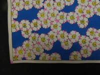 2  ６　江戸千代紙　２９　桜　青　いせ辰版　約37.5×26㎝　木版画　図案