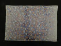 2  ６　江戸千代紙　３３　紅白梅？①　いせ辰版　約37.5×26㎝　木版画　図案