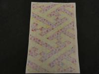 2  ６　江戸千代紙　３４　花と植物　いせ辰版　約37.5×26㎝　木版画　図案