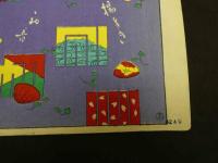 2  ６　千代紙　４　源氏香　　版元不明　木版彩色刷約４０×２７㎝　木版画　図版