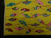 2  ６　江戸千代紙　やっこ　２２　いせ辰版　約37.5×26㎝　木版画　図案