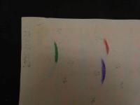 2  ６　江戸千代紙　２４　山と桜　いせ辰版　約37.5×26㎝　木版画　図案