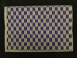 2  ６　千代紙　１０　矢文様　版元不明　木版彩色刷約４０×２７㎝　木版画　図版