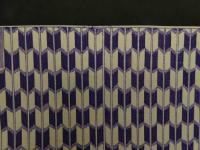 2  ６　千代紙　１０　矢文様　版元不明　木版彩色刷約４０×２７㎝　木版画　図版