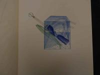 5　5　加納光於　葡萄弾　偏在方位について　ハンドプレス作品一葉入　解説付