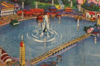 5　5　平和記念東京博覧会　最新オフセット版　森川修一　森一印刷所　約40×54㎝