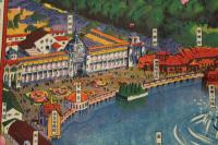 5　5　平和記念東京博覧会　最新オフセット版　森川修一　森一印刷所　約40×54㎝